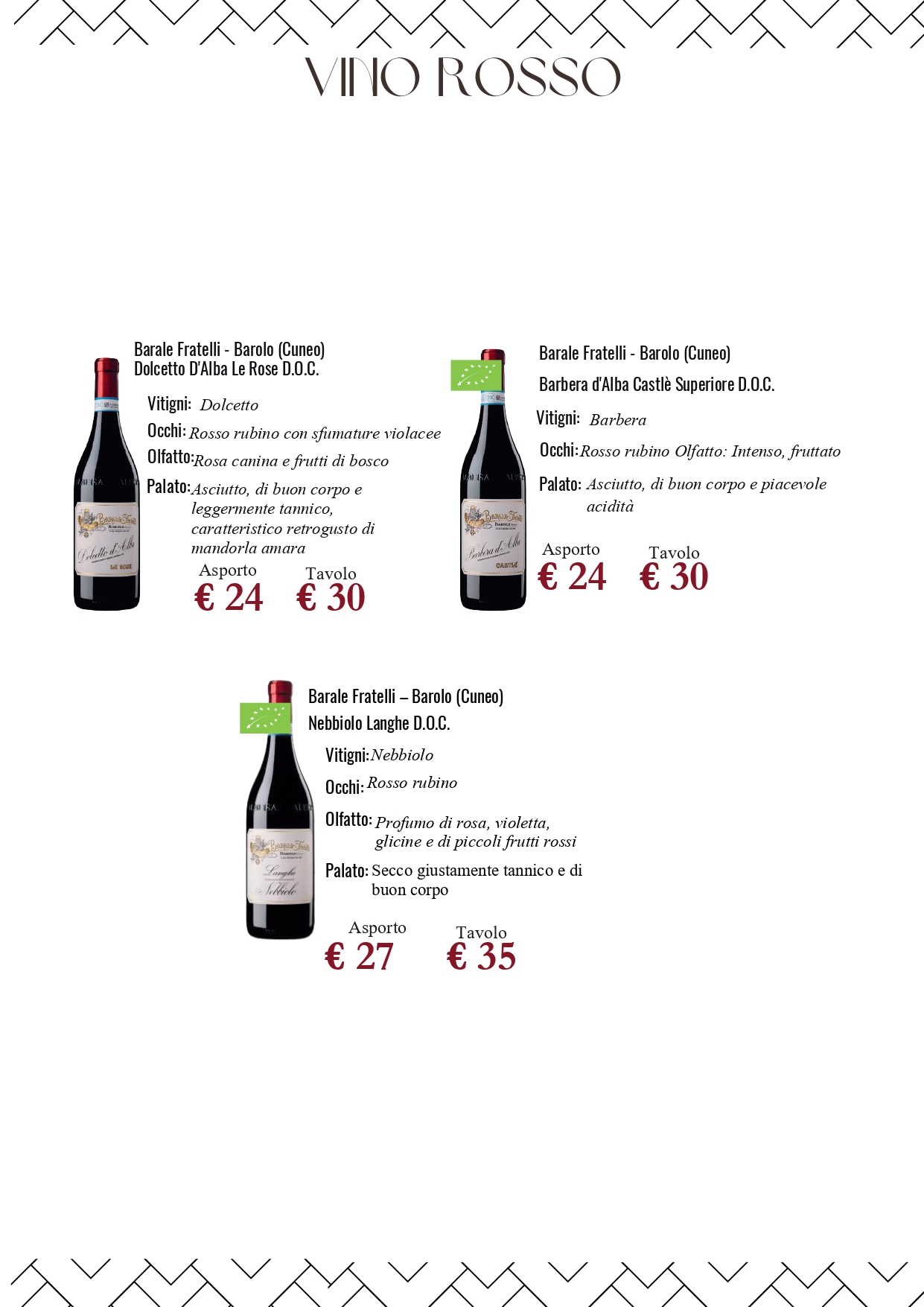 Carta Vini Pagina 20